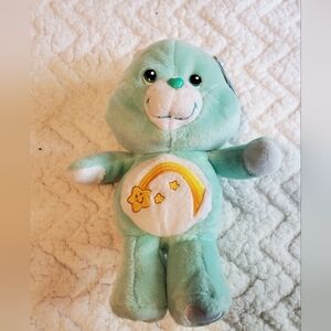 NWT TALKING Care Bears Wish Bear Plush 8" 2002 Rare 20th Anniversary